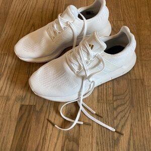 White Adidas sneakers